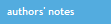 authors' notes